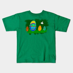 Abstract easter eggs Kids T-Shirt